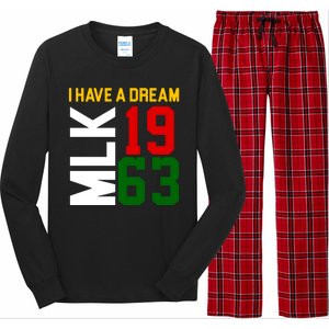 Martin Luther King Day I Have A Dream Black History MLK Long Sleeve Pajama Set