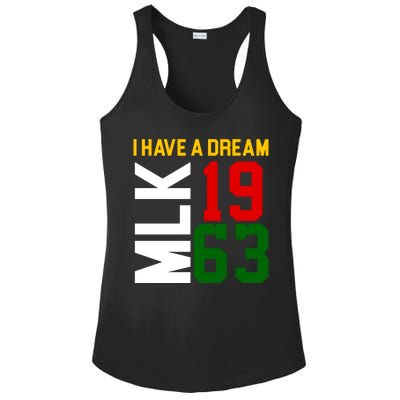 Martin Luther King Day I Have A Dream Black History MLK Ladies PosiCharge Competitor Racerback Tank