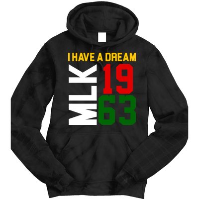 Martin Luther King Day I Have A Dream Black History MLK Tie Dye Hoodie