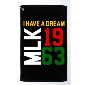 Martin Luther King Day I Have A Dream Black History MLK Platinum Collection Golf Towel