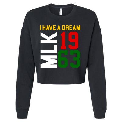 Martin Luther King Day I Have A Dream Black History MLK Cropped Pullover Crew