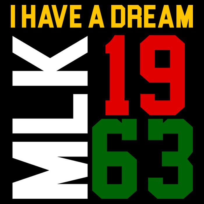 Martin Luther King Day I Have A Dream Black History MLK Womens T-Shirt
