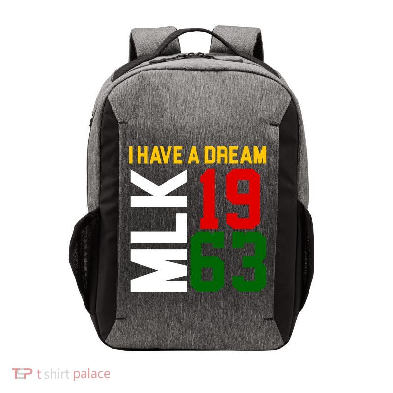 Martin Luther King Day I Have A Dream Black History MLK Vector Backpack