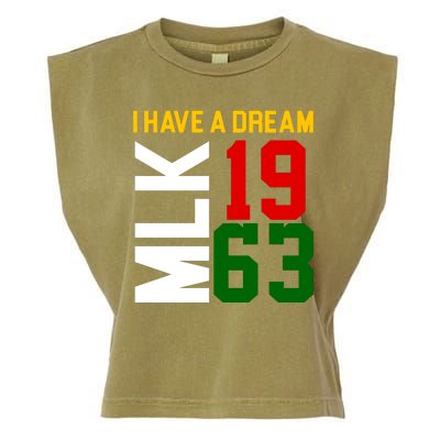 Martin Luther King Day I Have A Dream Black History MLK Garment-Dyed Women's Muscle Tee