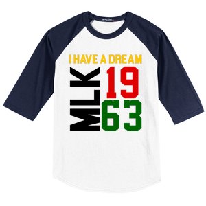 Martin Luther King Day I Have A Dream Black History MLK Baseball Sleeve Shirt