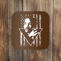 Martin Luther King Jr Distressed USA Flag Coaster