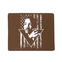 Martin Luther King Jr Distressed USA Flag Mousepad