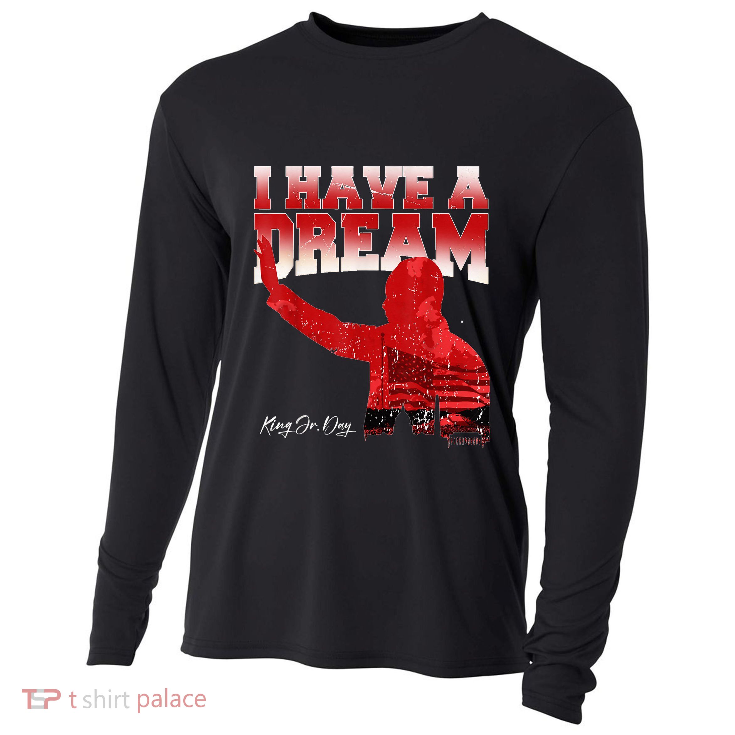 Martin Luther King Jr. Day I Have A Dream Mlk Day Cooling Performance Long Sleeve Crew