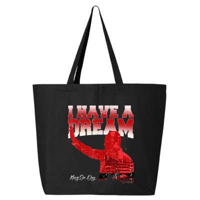 Martin Luther King Jr. Day I Have A Dream Mlk Day 25L Jumbo Tote