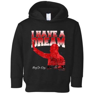 Martin Luther King Jr. Day I Have A Dream Mlk Day Toddler Hoodie
