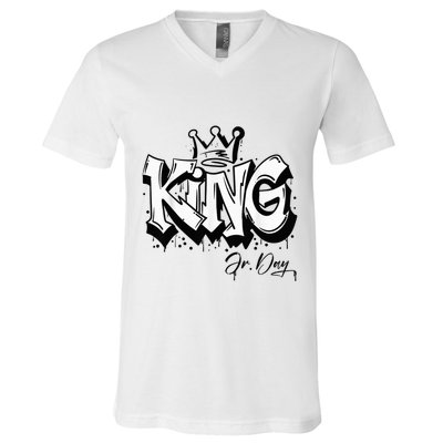 Martin Luther King Jr. Day I Have A Dream Mlk Day V-Neck T-Shirt