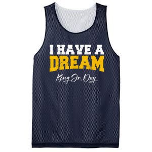 Martin Luther King Jr. Day I Have A Dream Mlk Day Mesh Reversible Basketball Jersey Tank