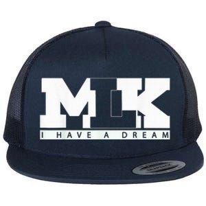 Martin Luther King Jr. Day I Have A Dream Mlk Day Flat Bill Trucker Hat