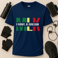 Martin Luther King Jr. Day I Have A Dream Mlk Day Colorful Performance Shirt