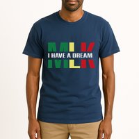 Martin Luther King Jr. Day I Have A Dream Mlk Day Colorful Tall T-Shirt