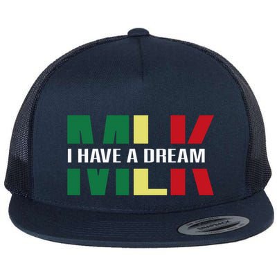 Martin Luther King Jr. Day I Have A Dream Mlk Day Colorful Flatbill Hat