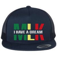 Martin Luther King Jr. Day I Have A Dream Mlk Day Colorful Flatbill Hat