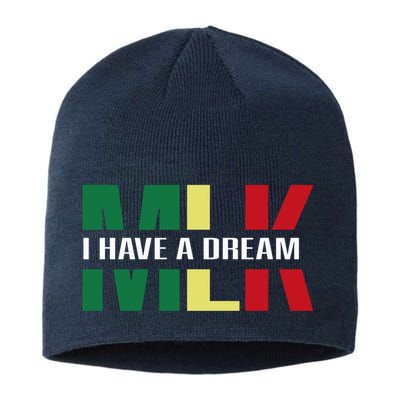 Martin Luther King Jr. Day I Have A Dream Mlk Day Colorful Sustainable Beanie