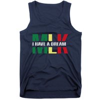 Martin Luther King Jr. Day I Have A Dream Mlk Day Colorful Tank Top