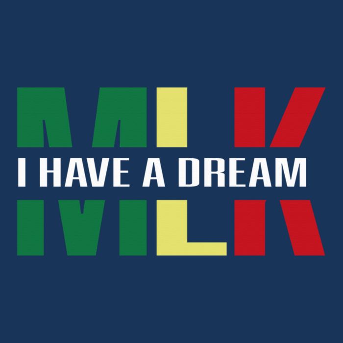 Martin Luther King Jr. Day I Have A Dream Mlk Day Colorful Tank Top