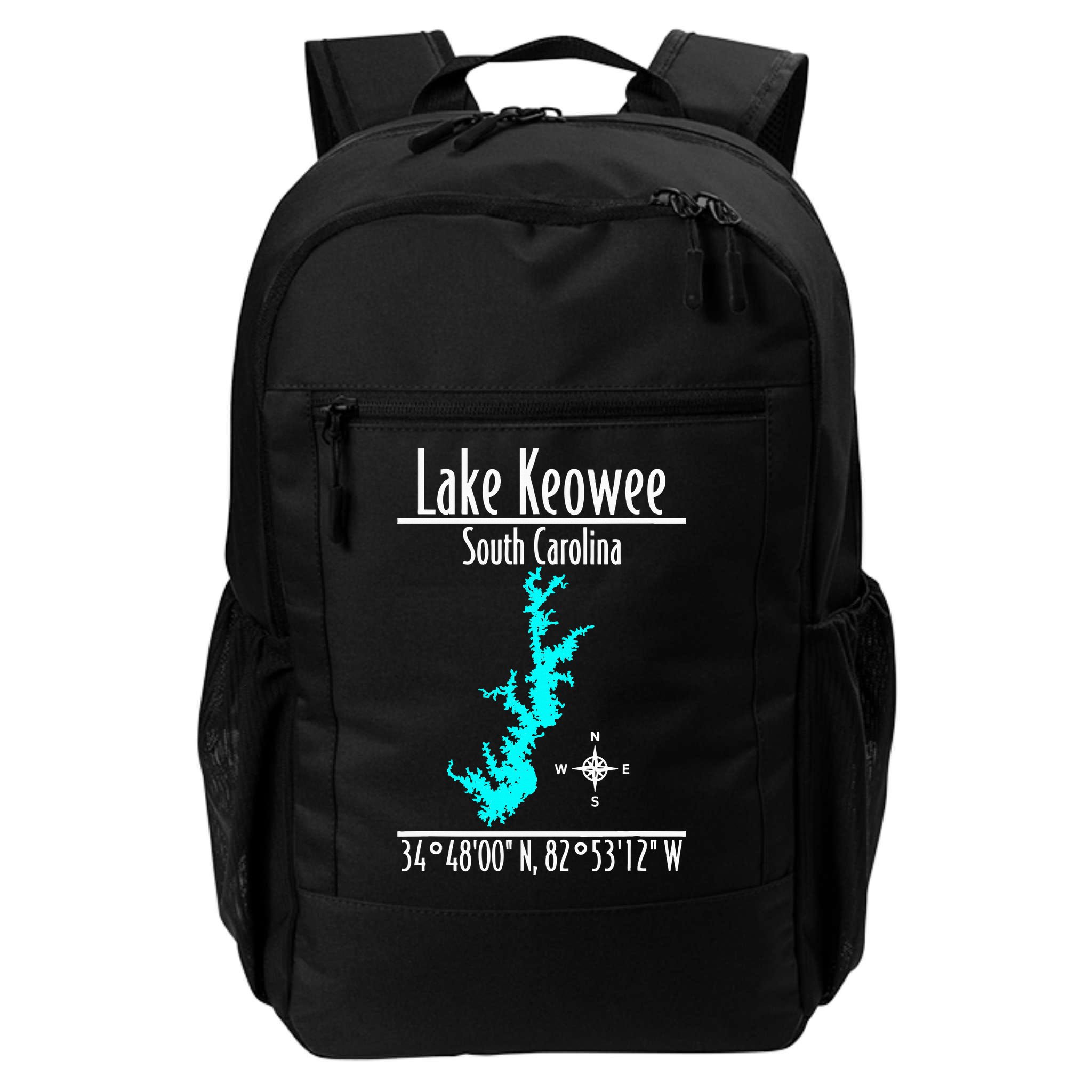 Modern Lake Keowee South Carolina Backpack