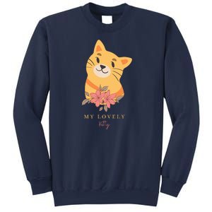 My Lovely Kitty Cut Cat Sweatshirt