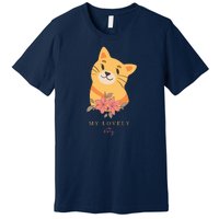 My Lovely Kitty Cut Cat Premium T-Shirt