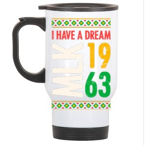 Martin Luther King Day Black History Mlk Day I Have A Dream Stainless Steel Travel Mug