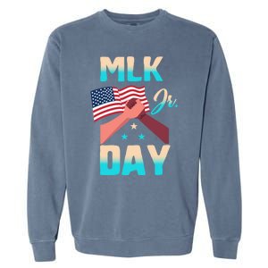 Martin Luther King Mlk Jr Day Black History Month Equality Great Gift Garment-Dyed Sweatshirt