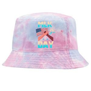 Martin Luther King Mlk Jr Day Black History Month Equality Great Gift Tie-Dyed Bucket Hat