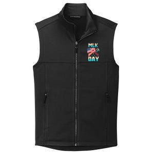 Martin Luther King Mlk Jr Day Black History Month Equality Great Gift Collective Smooth Fleece Vest