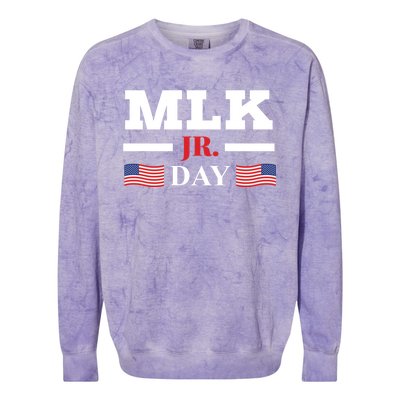 Martin Luther King Mlk Meaningful Gift Colorblast Crewneck Sweatshirt