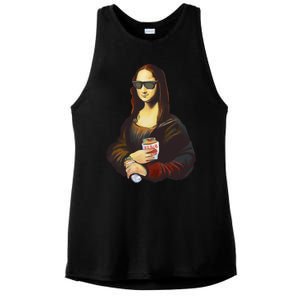 Mona Lisa Kebab Ladies PosiCharge Tri-Blend Wicking Tank