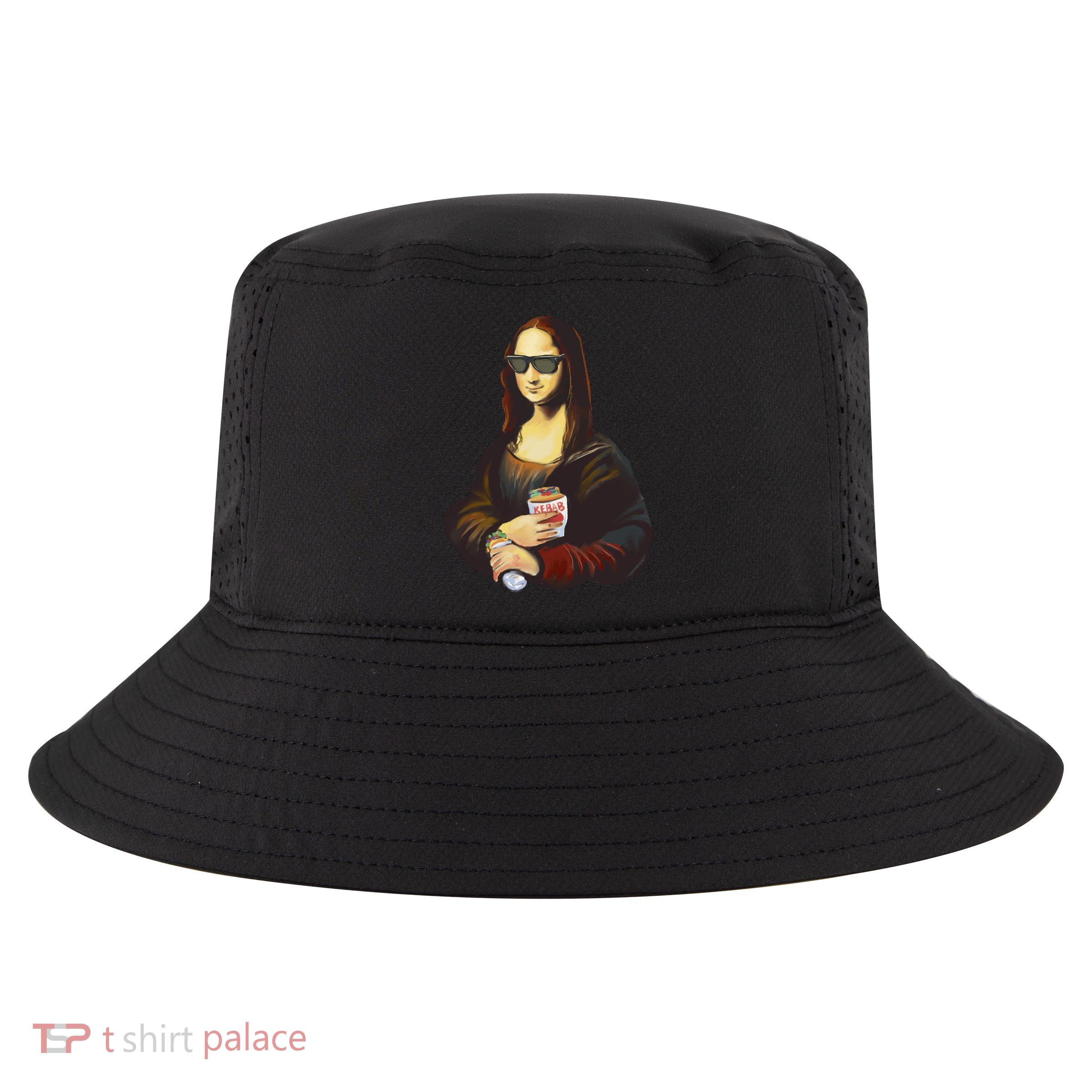Mona Lisa Kebab Cool Comfort Performance Bucket Hat