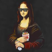 Mona Lisa Kebab Cool Comfort Performance Bucket Hat