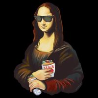 Mona Lisa Kebab Sustainable Bucket Hat