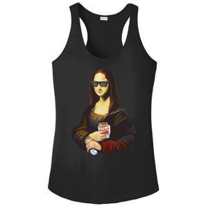 Mona Lisa Kebab Ladies PosiCharge Competitor Racerback Tank