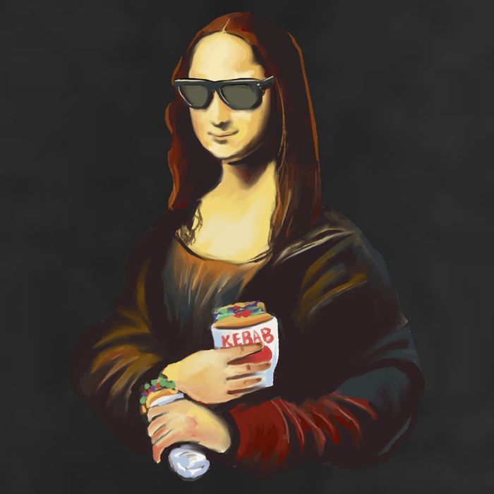 Mona Lisa Kebab 25L Jumbo Tote
