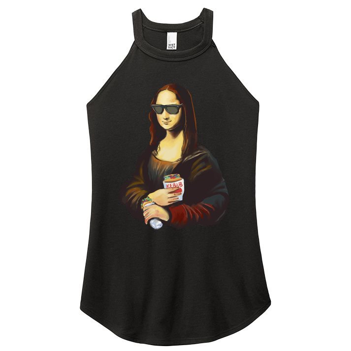 Mona Lisa Kebab Women's Perfect Tri Rocker Tank