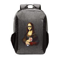 Mona Lisa Kebab Vector Backpack