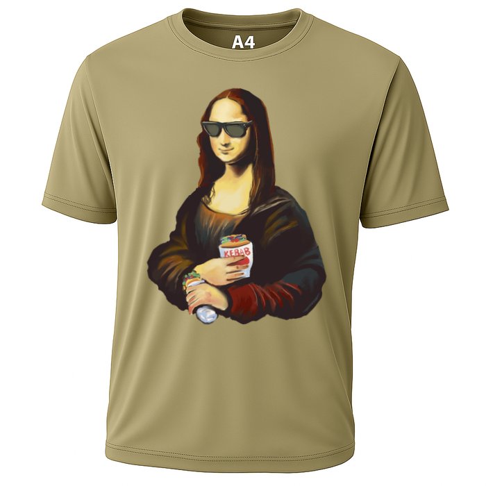 Mona Lisa Kebab Cooling Performance Crew T-Shirt