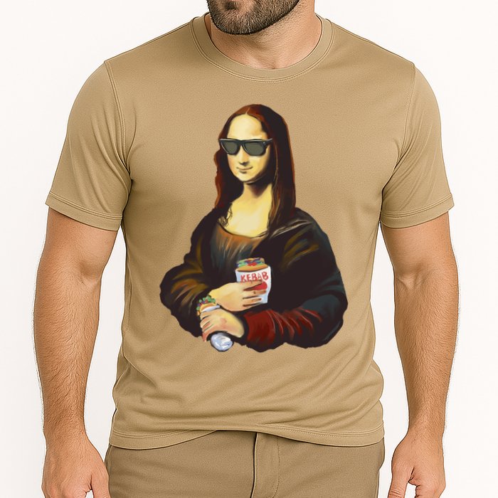 Mona Lisa Kebab Cooling Performance Crew T-Shirt