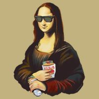 Mona Lisa Kebab Cooling Performance Crew T-Shirt