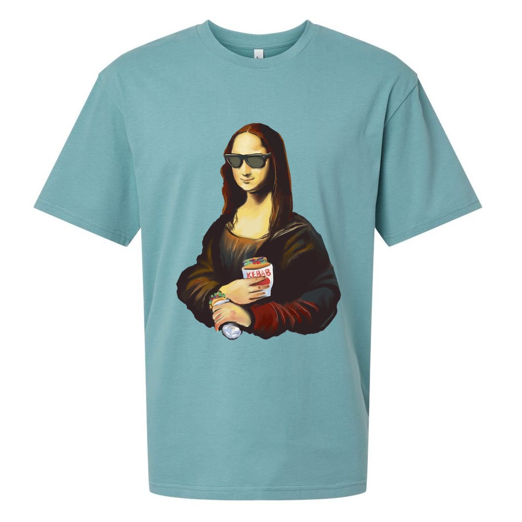 Mona Lisa Kebab Sueded Cloud Jersey T-Shirt