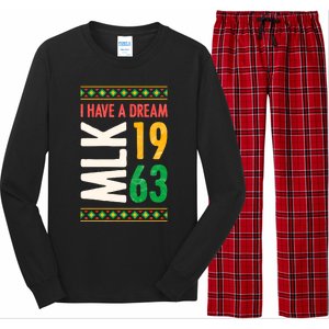 Martin Luther King Day Black History Mlk Day I Have A Dream Gift Long Sleeve Pajama Set