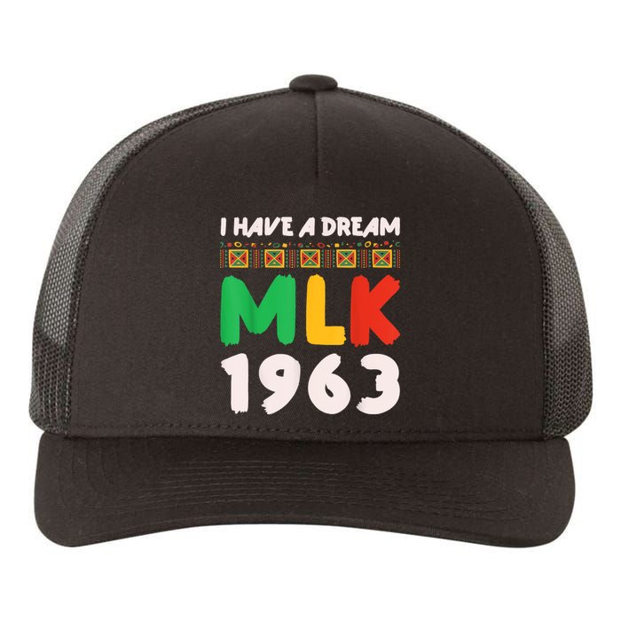 Martin Luther King Jr Mlk Day Black History Yupoong Adult 5-Panel Trucker Hat