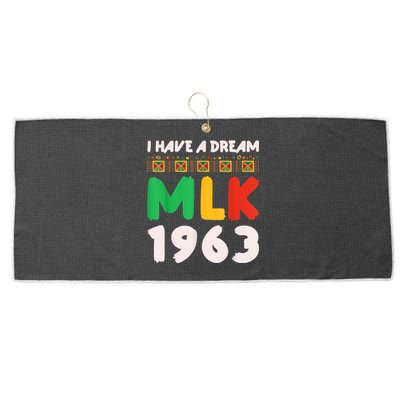 Martin Luther King Jr Mlk Day Black History Large Microfiber Waffle Golf Towel