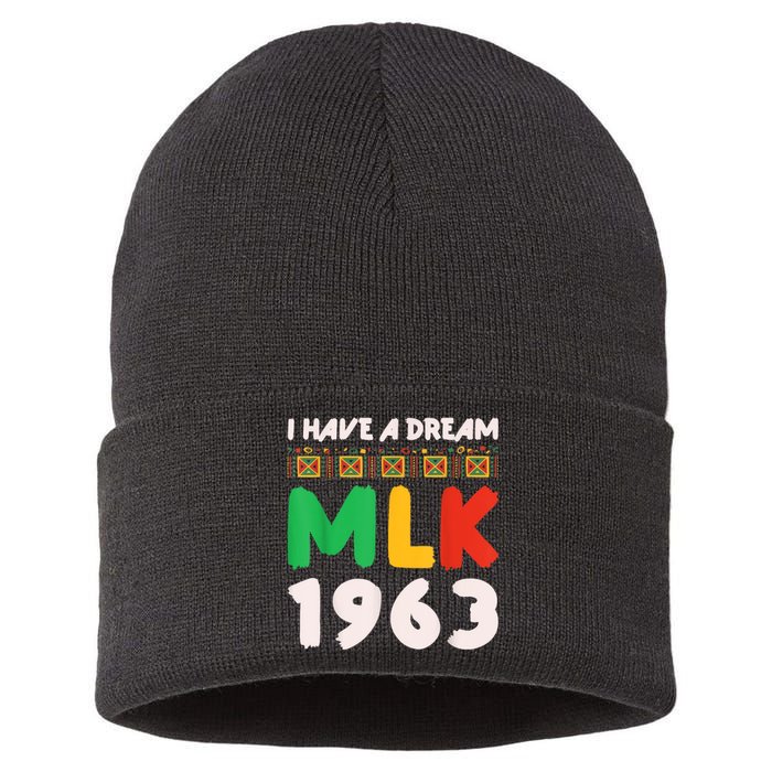 Martin Luther King Jr Mlk Day Black History Sustainable Knit Beanie