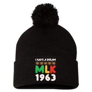 Martin Luther King Jr Mlk Day Black History Pom Pom 12in Knit Beanie