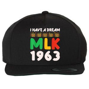 Martin Luther King Jr Mlk Day Black History Wool Snapback Cap